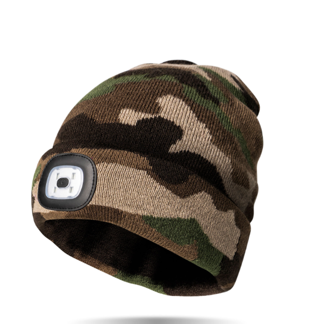 NIGHT SCOPE LED  BEANIE WOOD