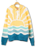 SIMPLY SOUTHERN YELLOW PATCHWORK SUN HOODIE