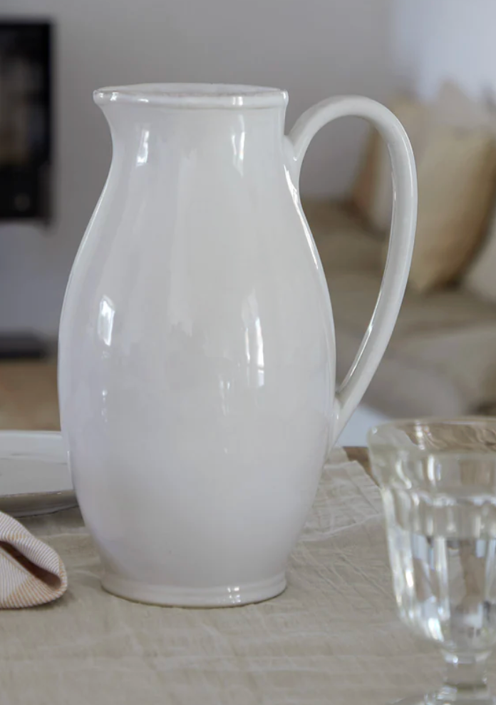 CASAFINA FONTANA PITCHER WHITE