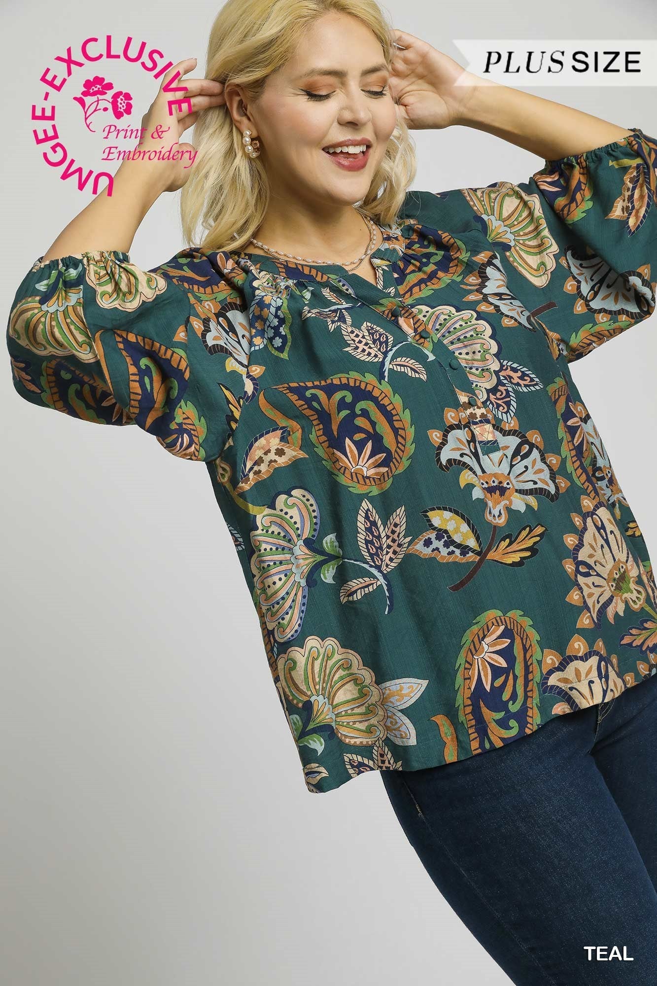 Boho Puff Sleeve