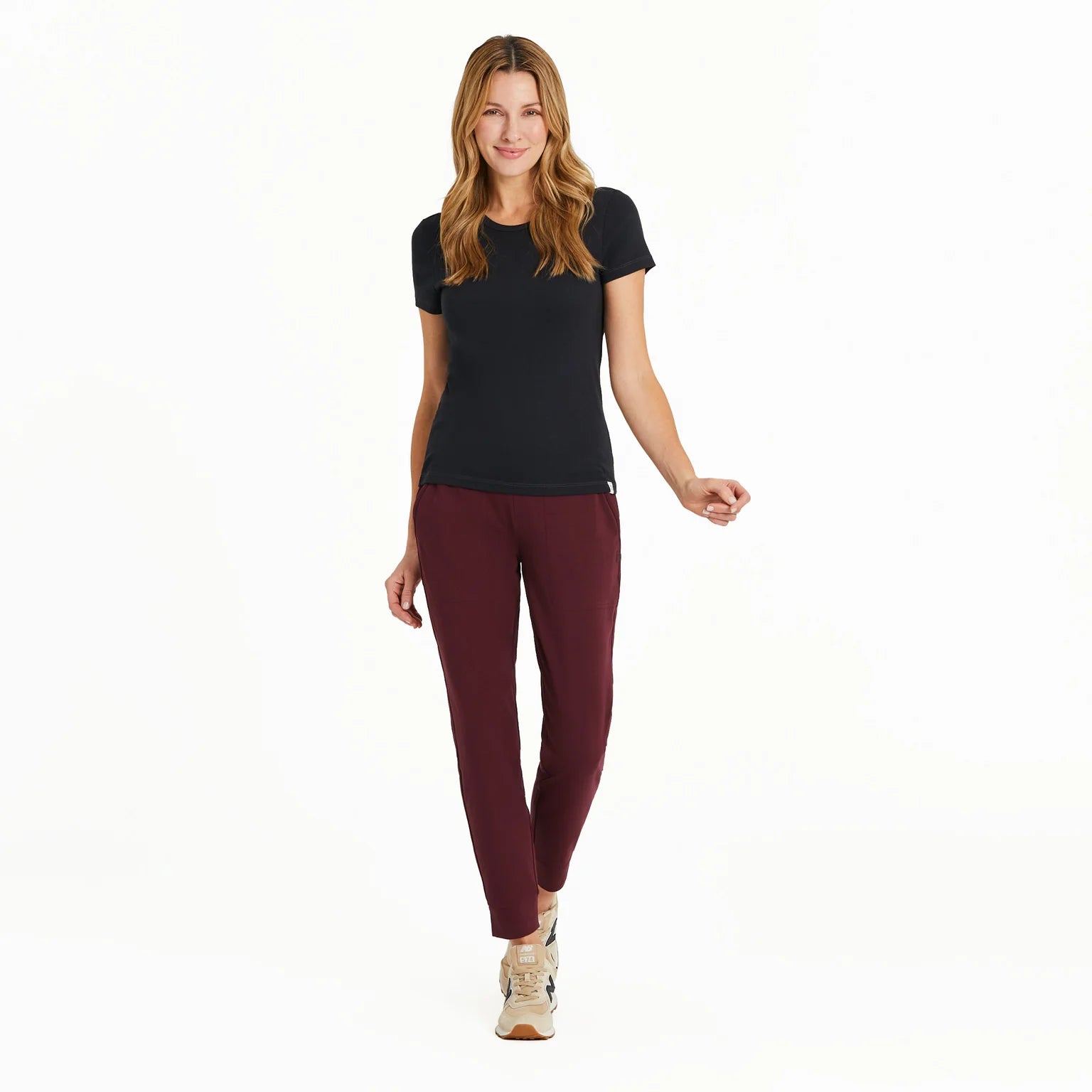 LIFE IS GOOD W CRUSHER FLEX JOGGER SOLID DPBURG