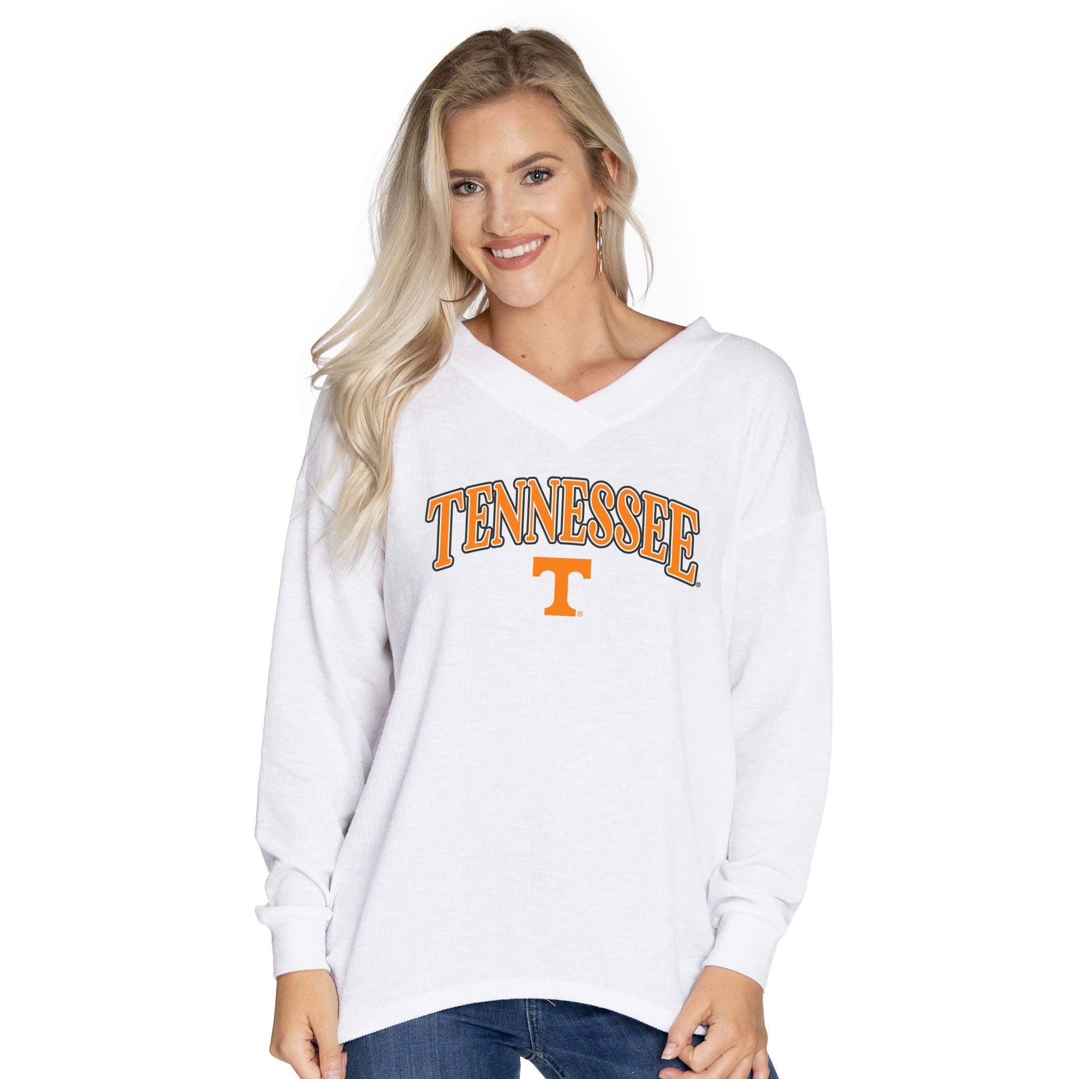 Tennessee Volunteers Bailey V-Neck | Gameday Tunic