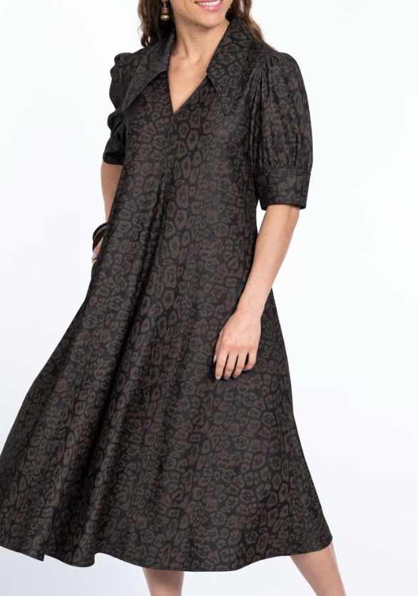 AMBER MOCHA DRESS
