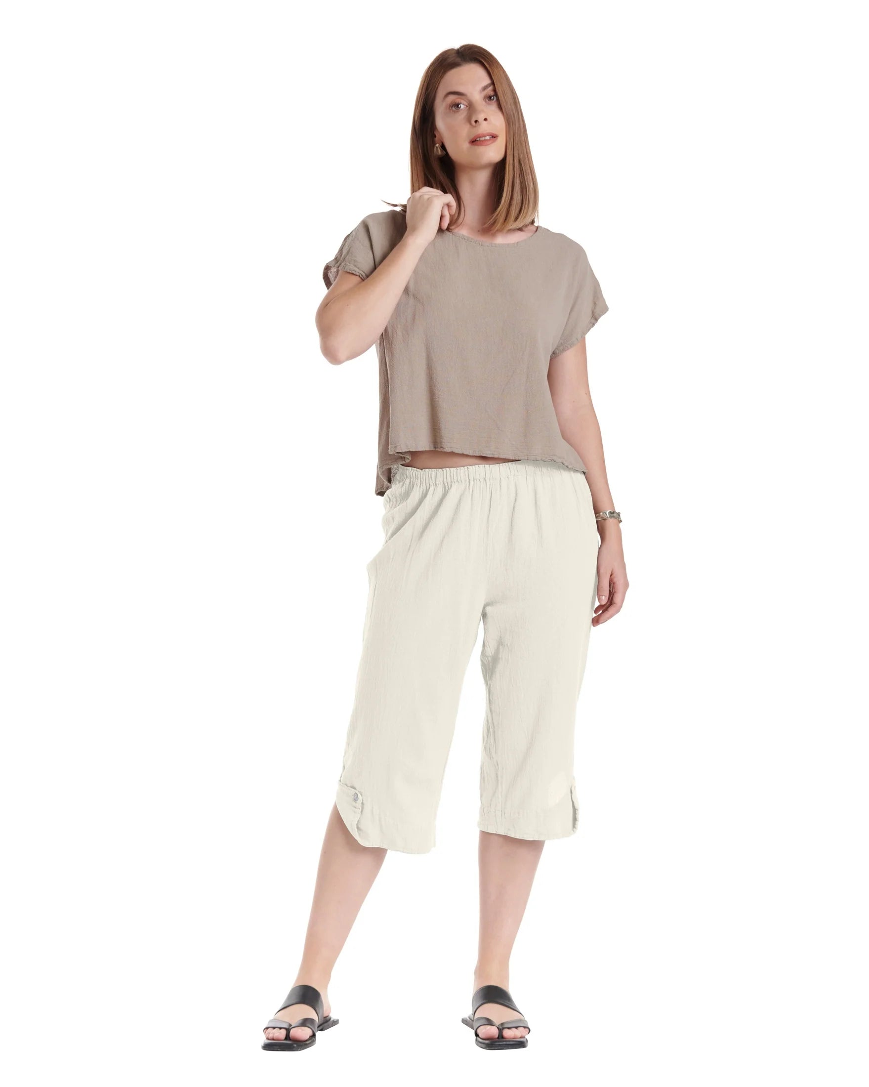 BETH PANT - BONE