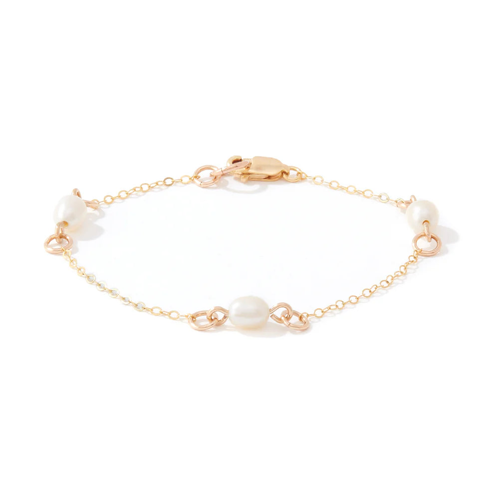 RONALDO DESIGNER JEWELRY BLISS BRACELET GOLD - SIZE:7.25