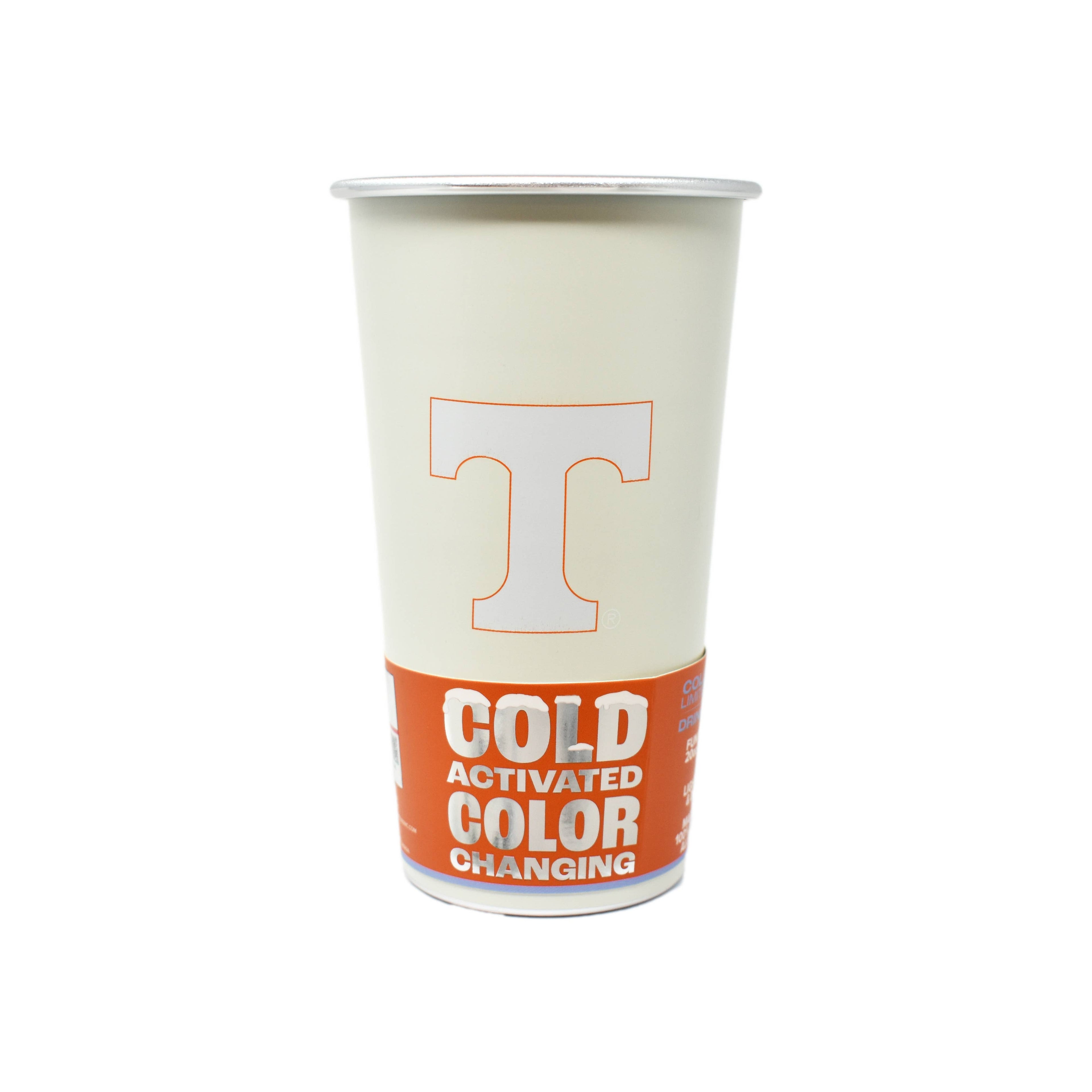 Aluminum Color Changing Cup (20 oz) - Uni of Tennessee