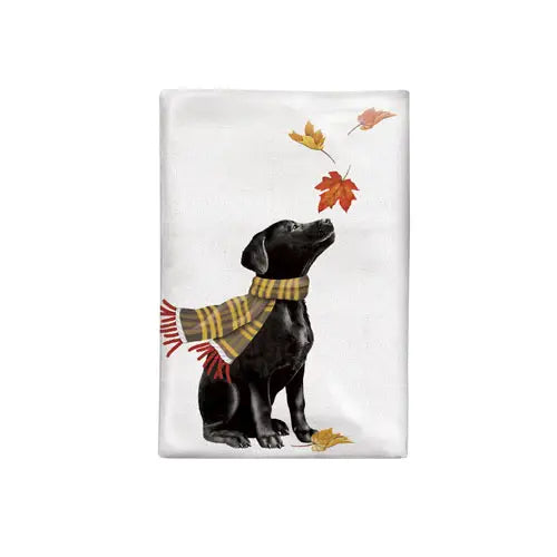 Fall Lab Bagged Towel
