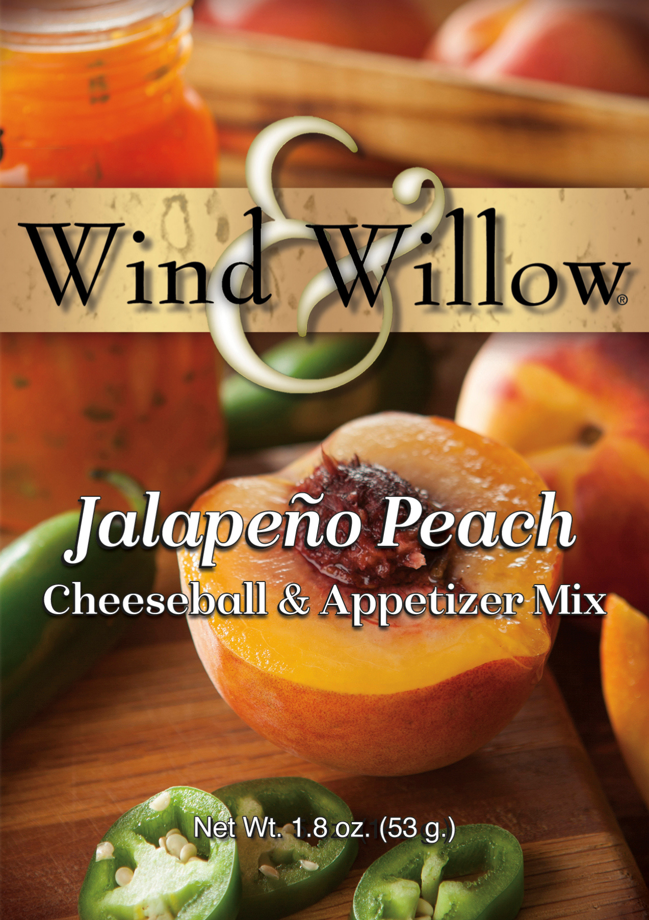Jalapeno Peach - Savory Cheeseball Mix