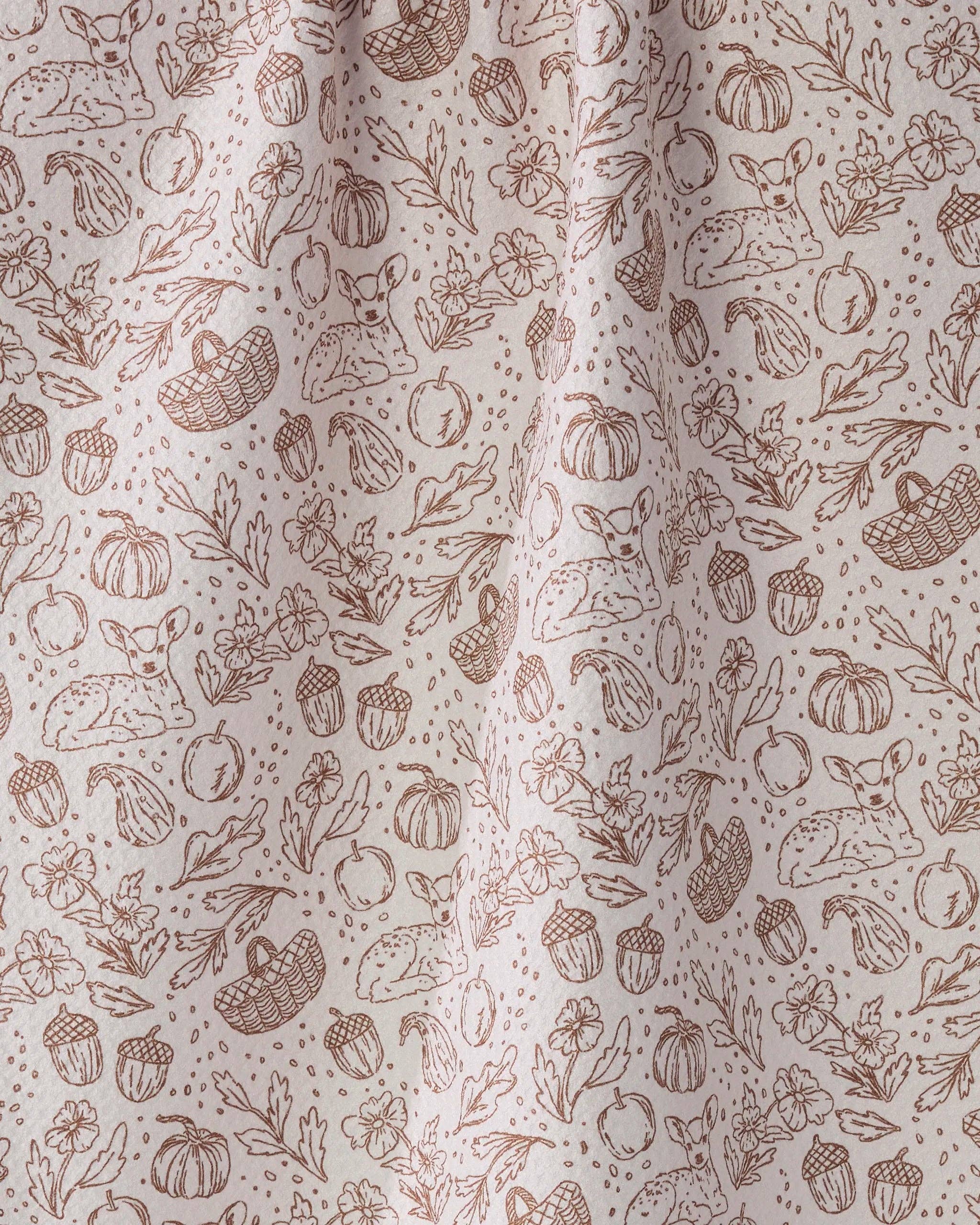 Cozy Flora Tea Towel
