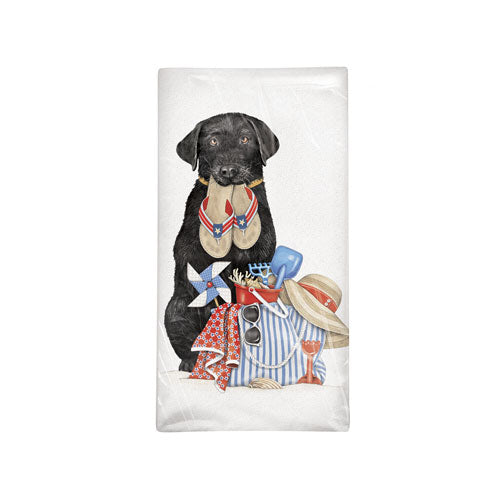 Beach Bag Lab Bagged Towel