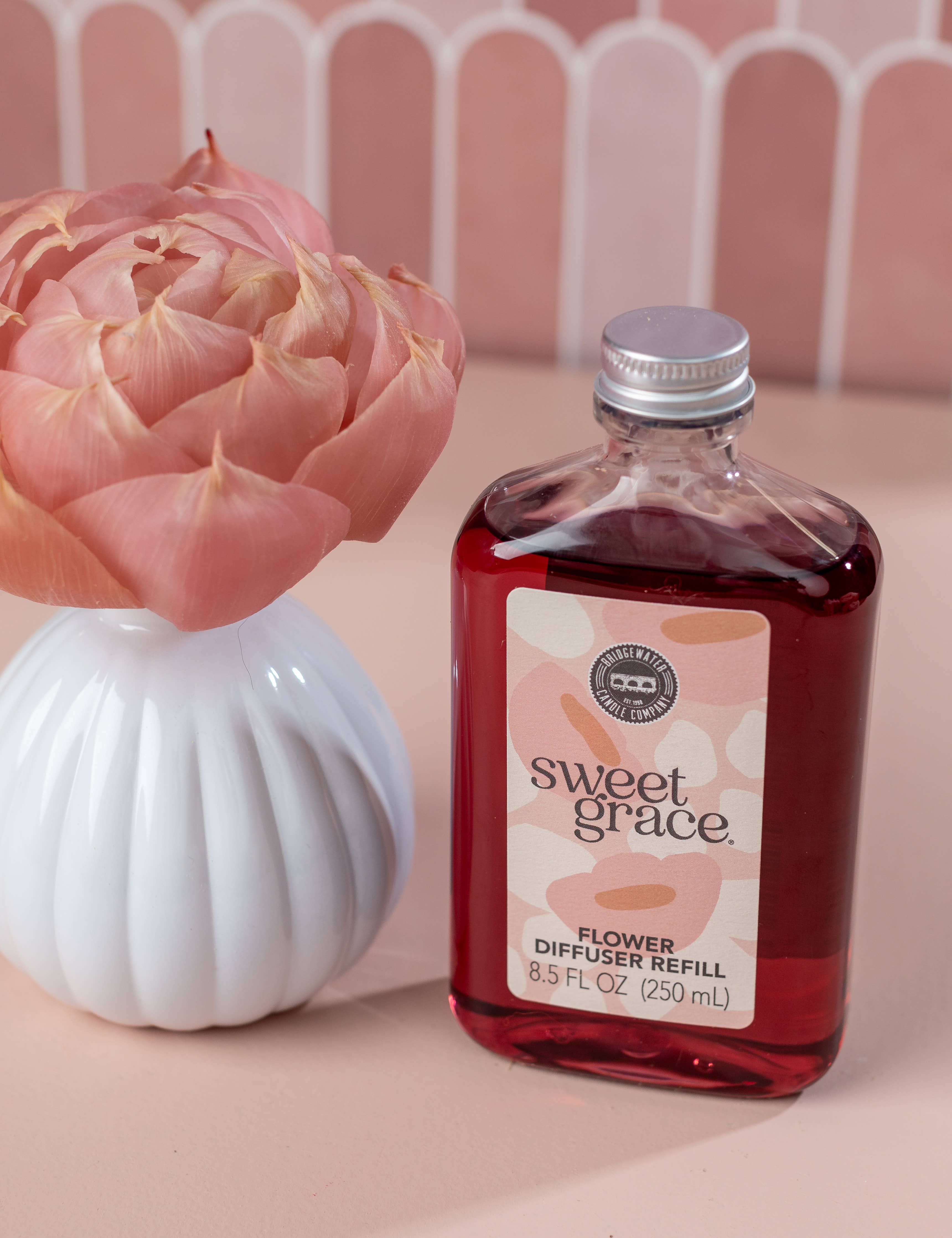 Sweet Grace Flower Diffuser Pink Oil Refill