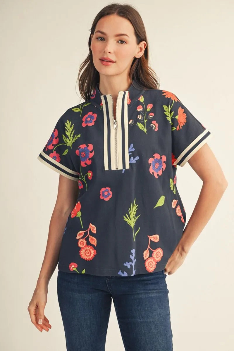 COLOR RIB TOP