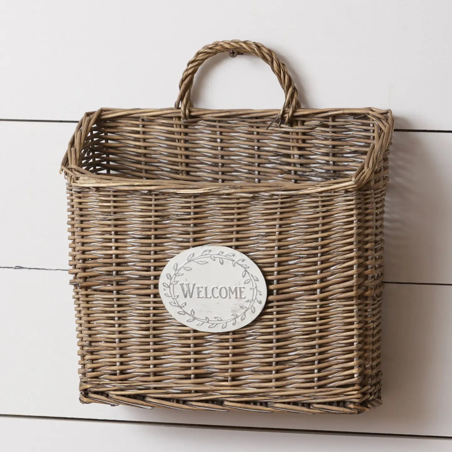 WELCOME HANGING BASKET
