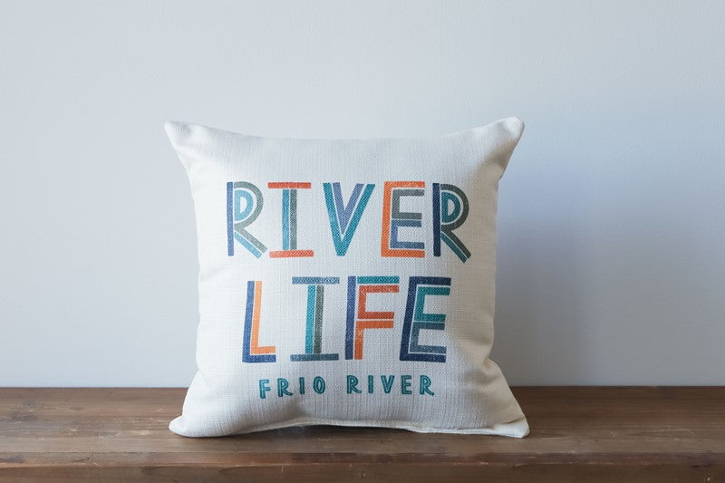 "RIVER LIFE" PILLOW