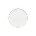 CASAFINA PORCELAIN RND SALAD GLD RTM RESONANCE WHITE/GOLD