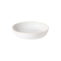 CASAFINA PORCELAIN (PASTA) DEEP RND GLD RESONANCE WHITE/GOLD