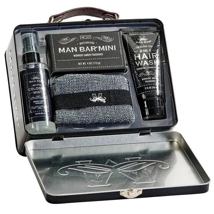 MAN BAR TRAVEL TIN SET