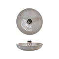 Stoneware Bowl with Snowman Shaped Toothpick Holder (Each Will Vary)