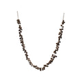 72"L x 1-1/2"H Pinecone Garland with Glitter & Jute Cord, Natural